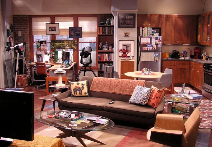 two and a half men TV show set